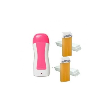 Kit épilation- 1 Appareil Cire +2 Cartouches miel +2 paquets de bandes