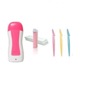 Kit épilation cire + 3 Rasoirs