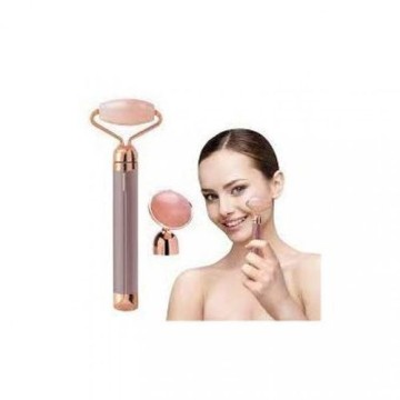 Rouleau et masseur soin du visage vibrant aux contours impeccables