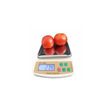 Balance de cuisine avec adaptateur de poids numérique de 10 kg