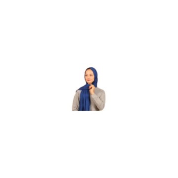 Foulard -Coton Viscose - Bleu