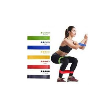 Pack de 5 Bandes latex - Bandes d’exercice