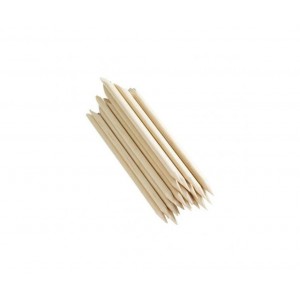 10 Piéces - Deux façon en bois - Des bâtons cuticule