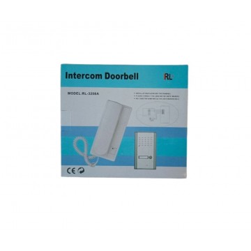 Kit d'interphone 2 fils - Blanc
