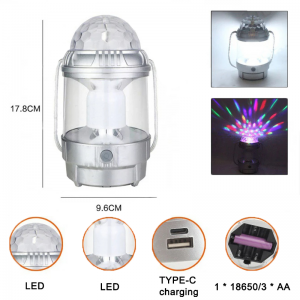 Lampe en cristal...