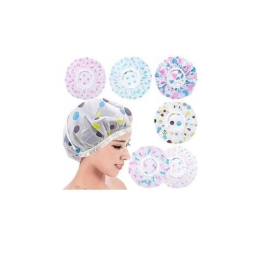 Pack de 3 Bonnet de Douche - Élastique - Imperméable