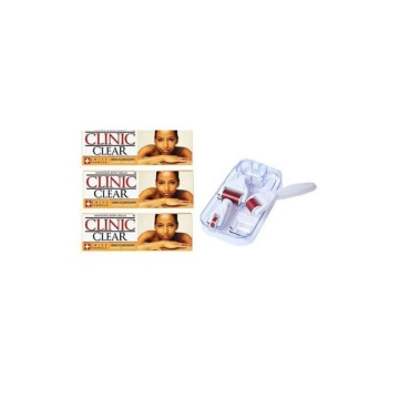 3 Crèmes éclaircissante & Derma roller 4en1